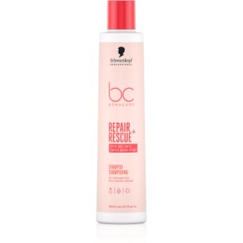 Schwarzkopf Professional BC Bonacure Repair Rescue+ șampon îngrijire pentru par deteriorat - imagine 2